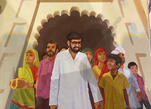 Kailash Satyarthi at Nathdwara Temple