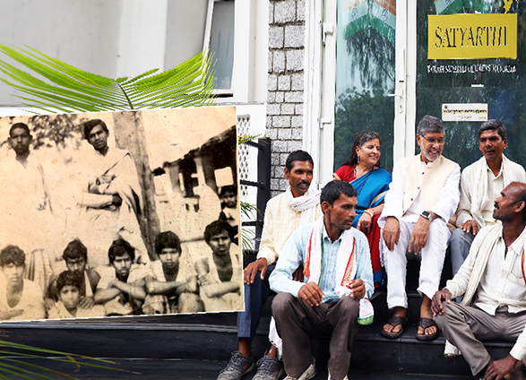 Kailash Satyarthi and Sumedha Kailash