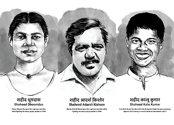 Dhoom Das, Adarsh Kishore and Kalu Kumar