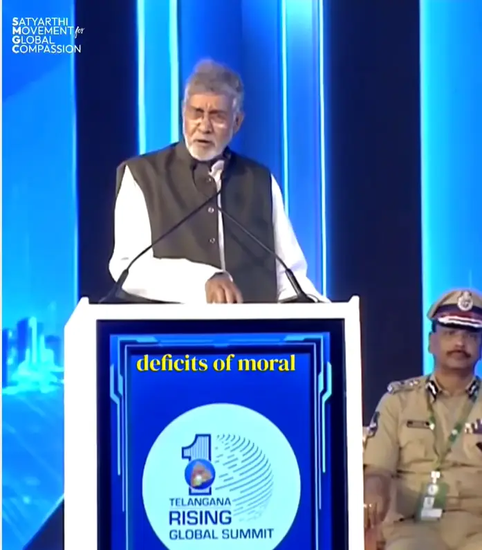 At the Telangana Rising Global Summit 2025